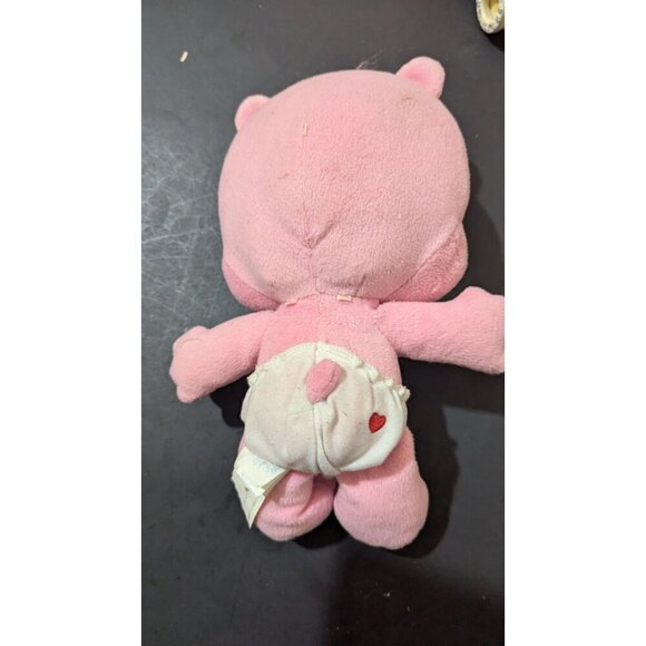Care Bear Cubs Love-A-Lot Bear with panties 2004 Pink plush stuffed animal toy - Picture 3 of 8
